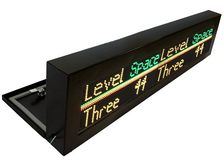 Indoor LED Display Open - IPLED24x128RG-OD-C